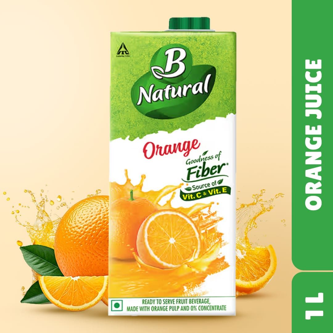 B Natural OrangeFruit Juice
