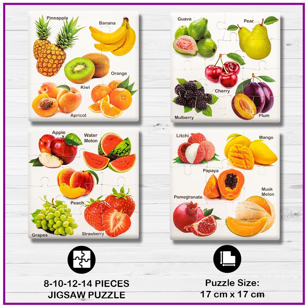 Ratna's Edu.Jigsaw Fruits