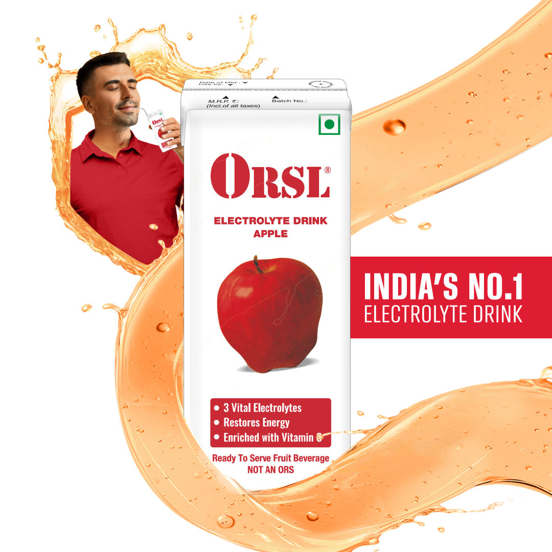 ORSL Apple Drink with Electrolytes