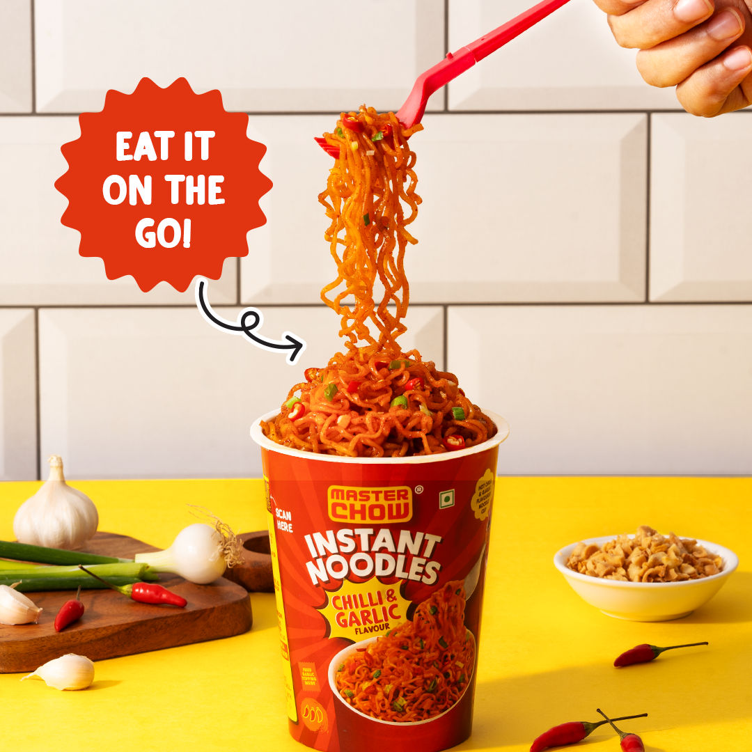 MasterChow Chilli Garlic Cup Noodles