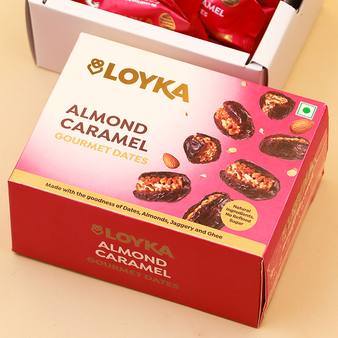 Loyka Almond Caramel Gourmet Dates Box