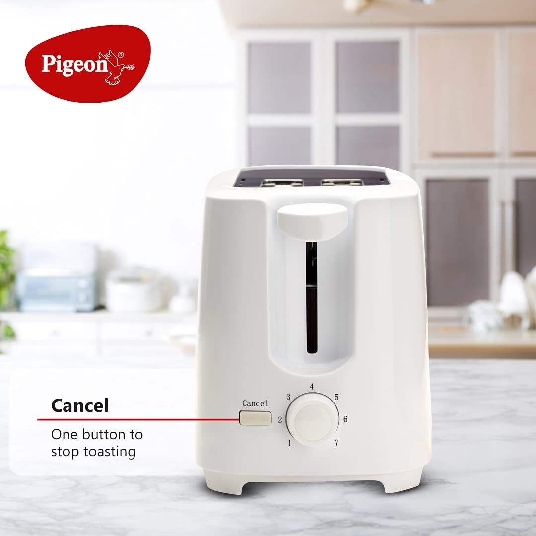 Pigeon 750 W Toaster - Variable Browning Control