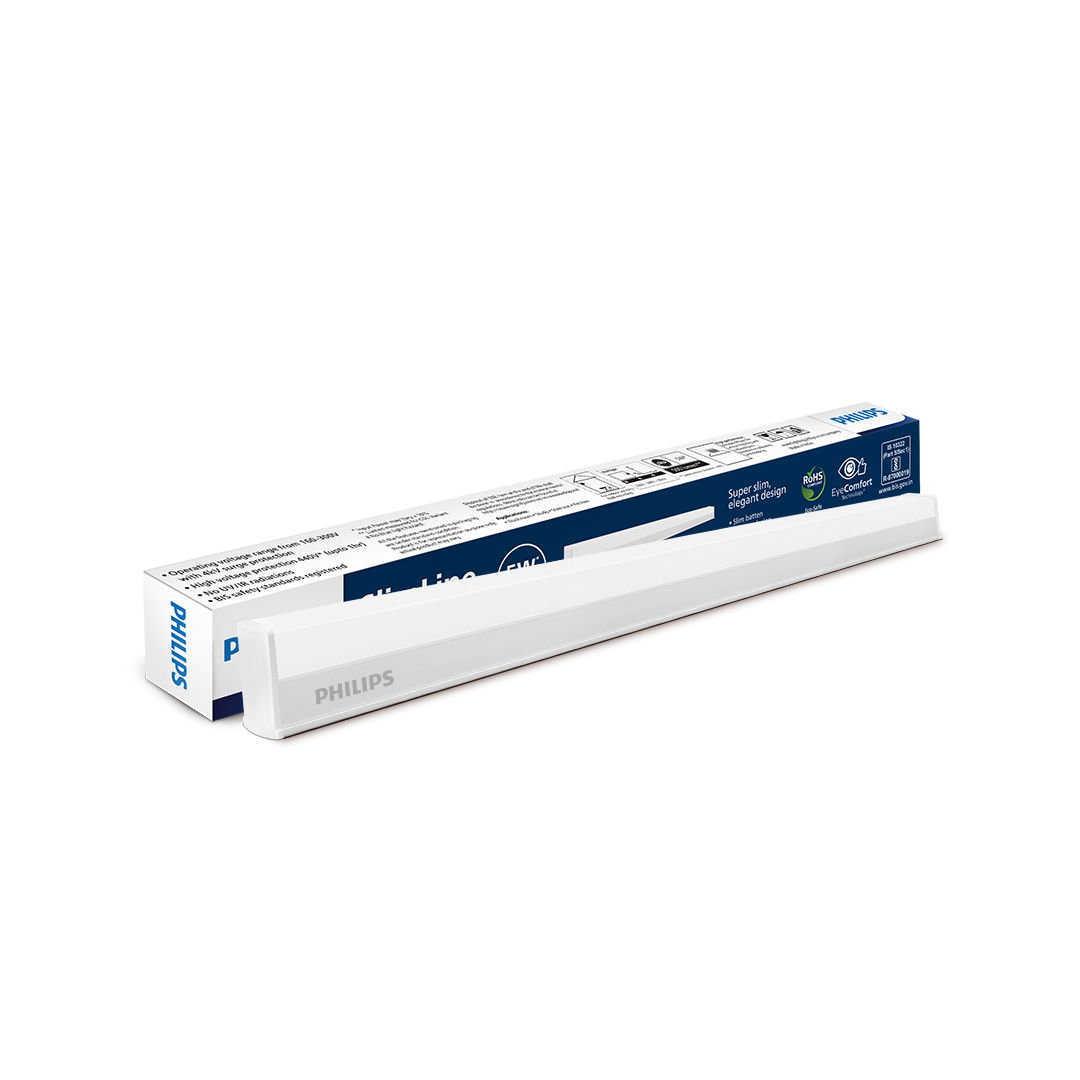 Philips Slim Line Ultra 5 W Led Batten Light - Cool Day Light
