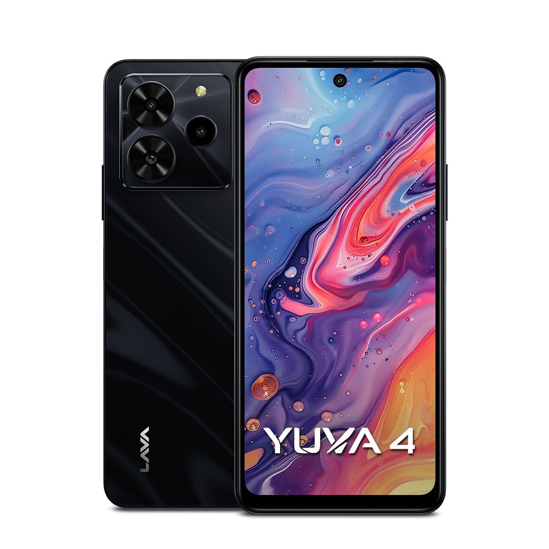 Lava Yuva 4 | 4GB | 64GB | Glossy Black