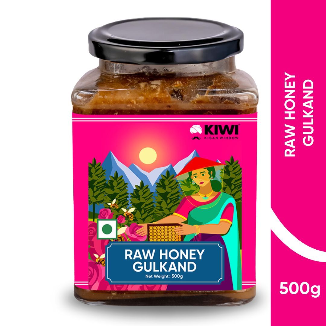 Kiwi Kisan Window Raw Honey Gulkand