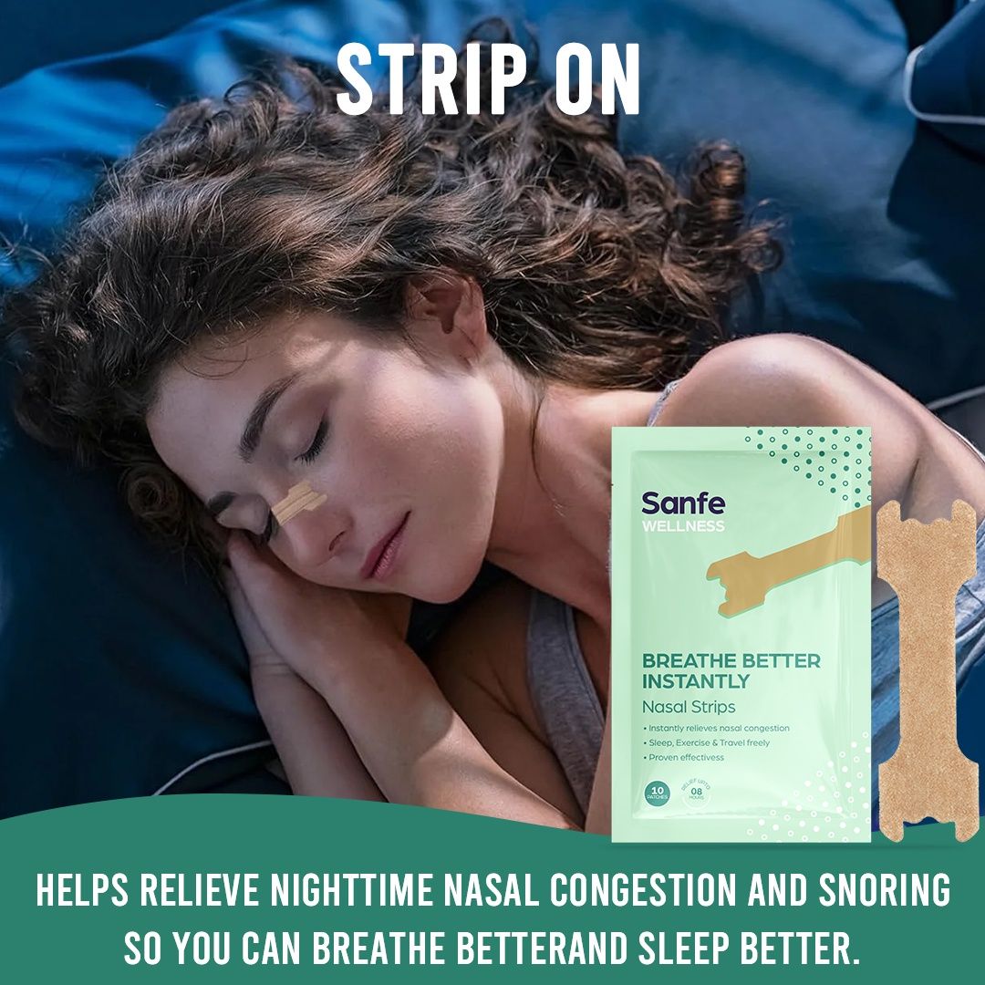 Sanfe Nasal Strips 10 Patches