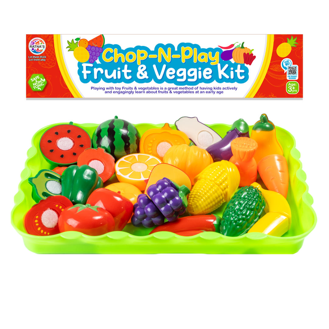Ratna's Chop N Play Fruit & Veggie Kit - Assorted