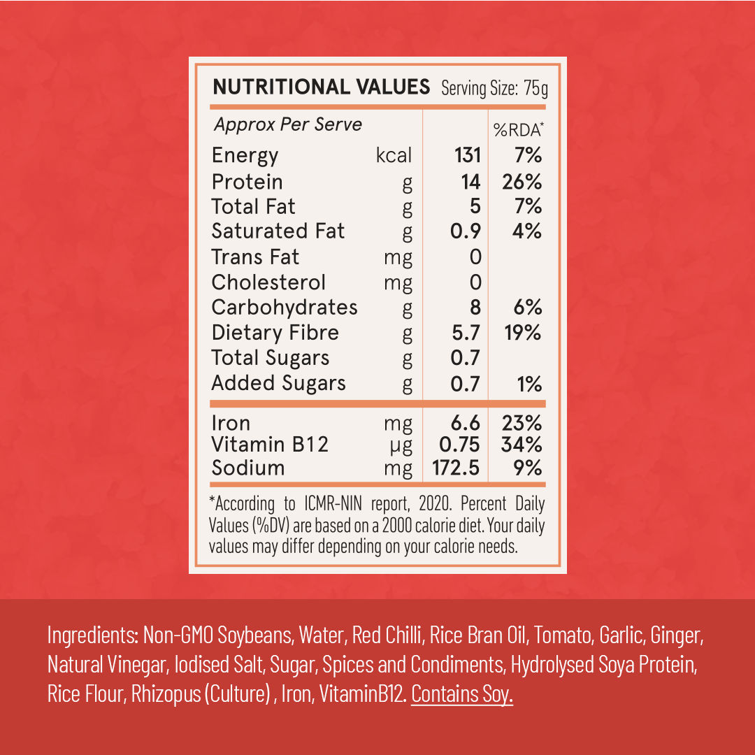 Hello Tempayy 14g Protein Tempeh Crumbles | Szechuan - Heat & Add | Soy Tempeh