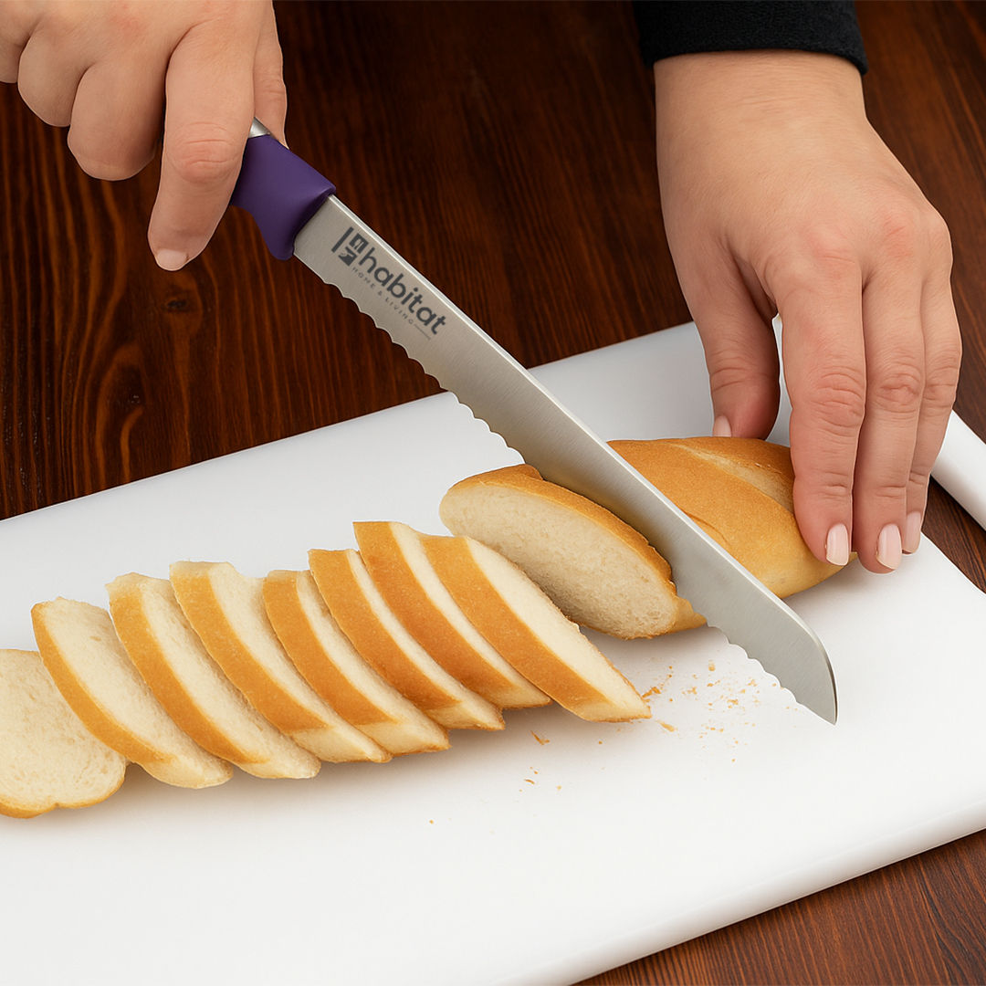 Habitat Professional Bread Knife With Ultra Razor-Sharp Blade with Precise Cutting
