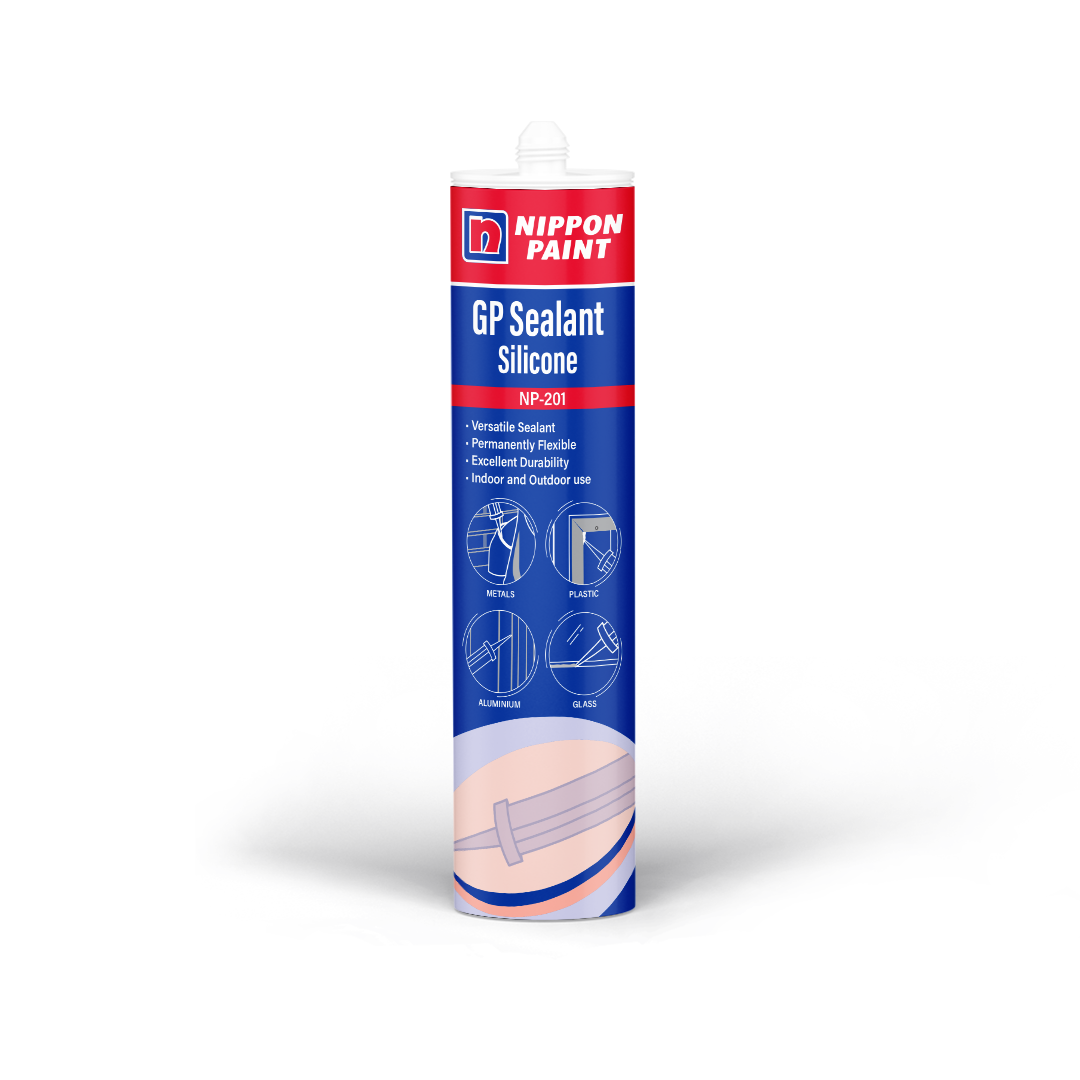 Nippon GP Sealant 260ml | Multi-Purpose Silicone | Waterproof & Flexible