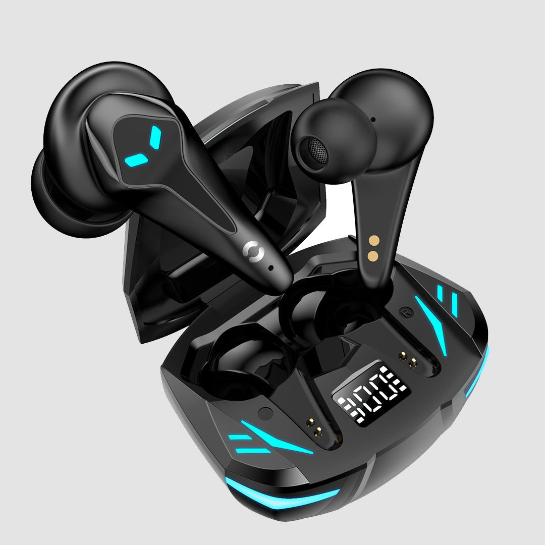 Hoppup Xo3 Gaming Earbuds With 35Ms Low Latency, 13Mm Drivers & 50H Playtime(Black, True Wireless)