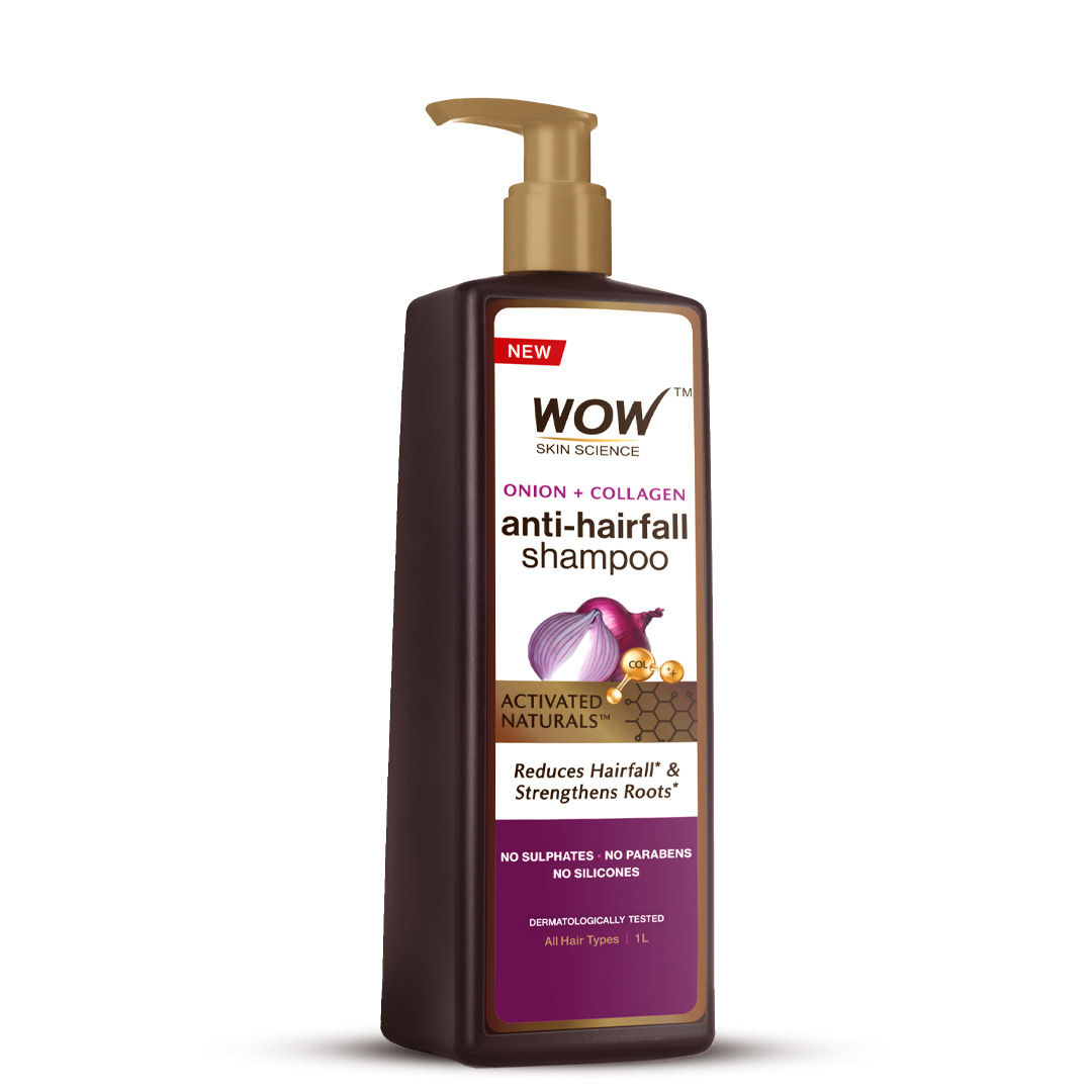WOW Skin Science Red Onion Black Seed Oil Shampoo