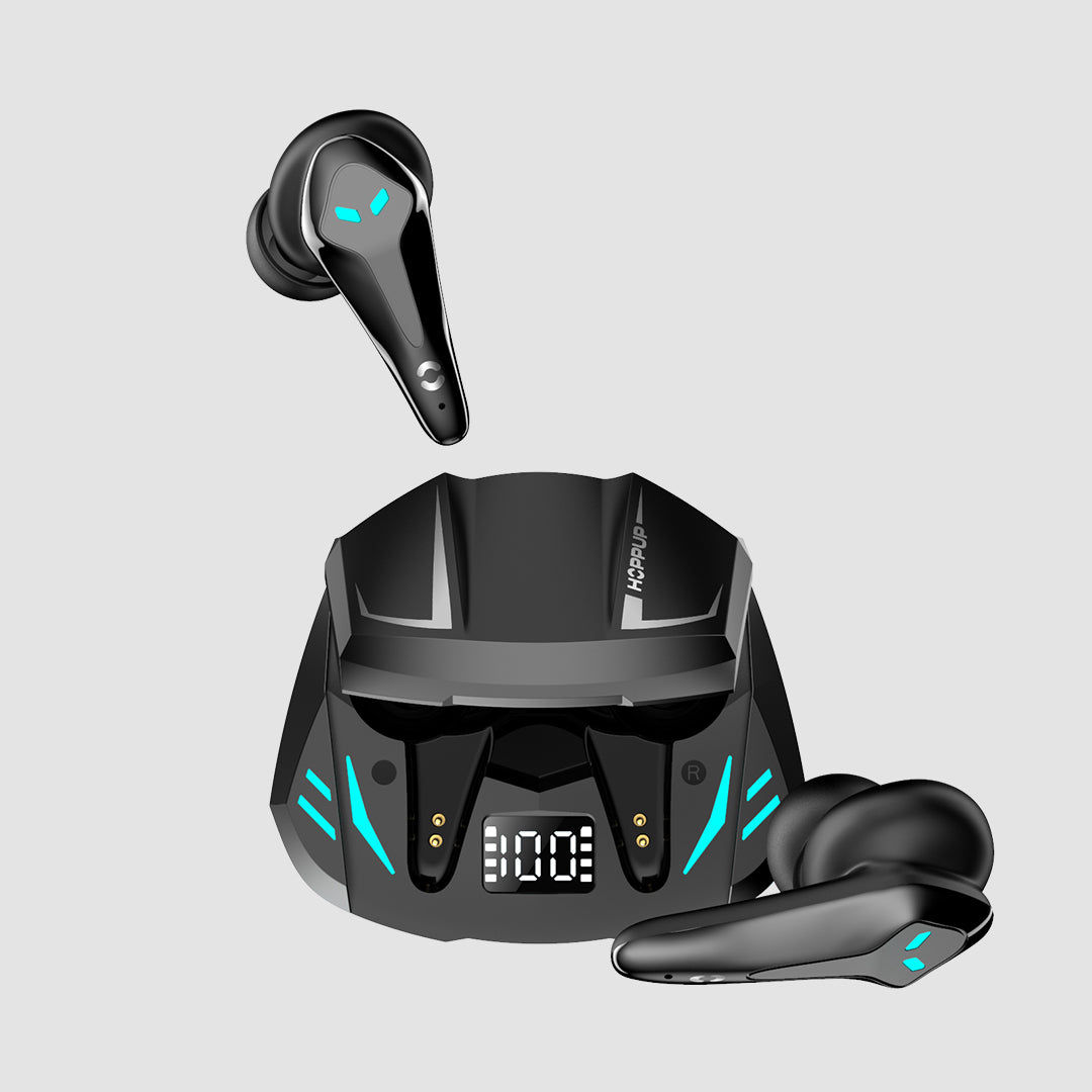 Hoppup Xo3 Gaming Earbuds With 35Ms Low Latency, 13Mm Drivers & 50H Playtime(Black, True Wireless)