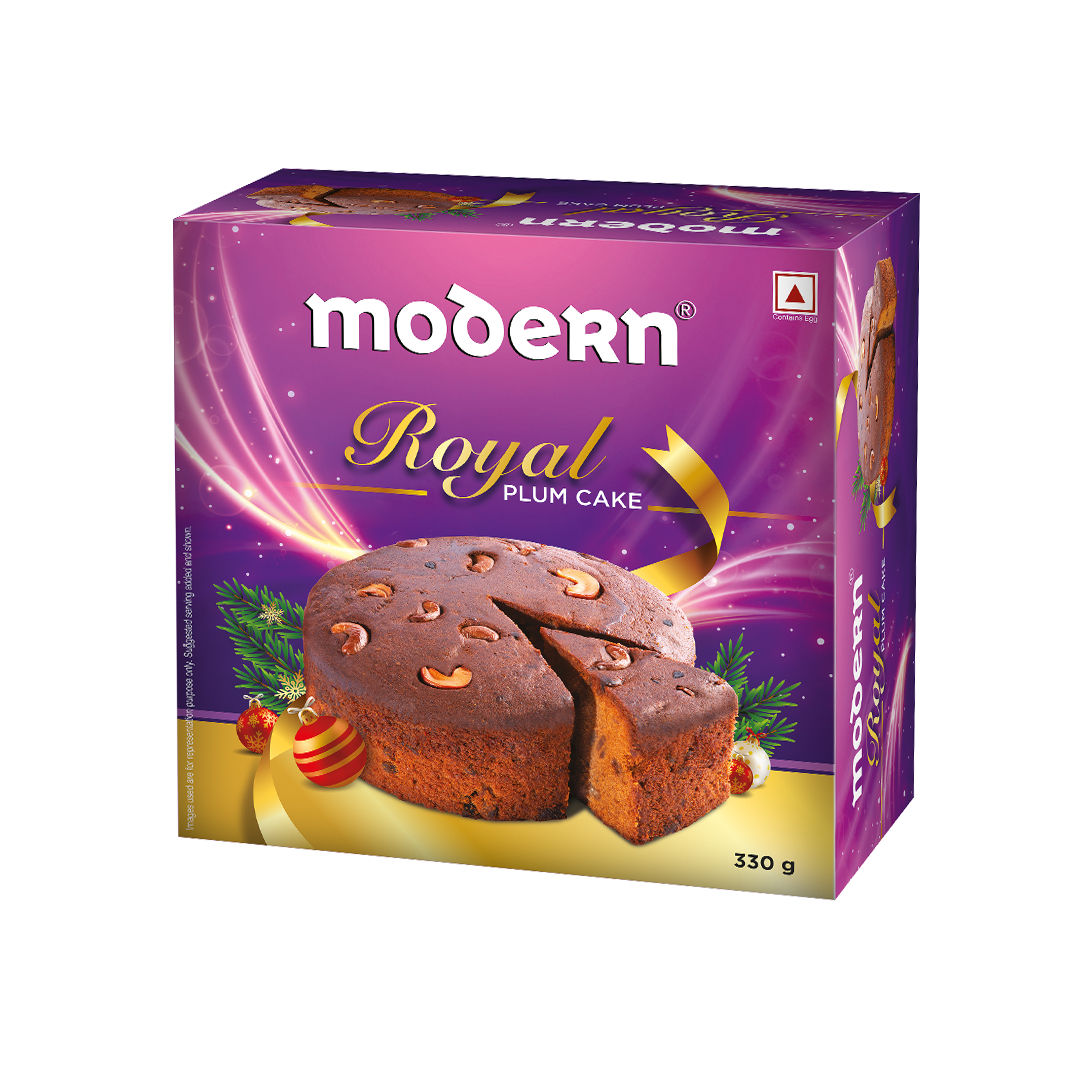 Modern Royal Plum Cake