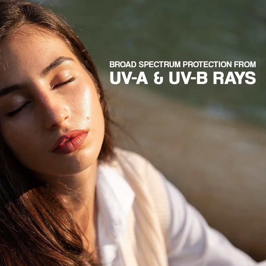 Venusia Water Based Sunscreen | 8Hrs Hydration Lock | UVA-B Protection | No White Cast