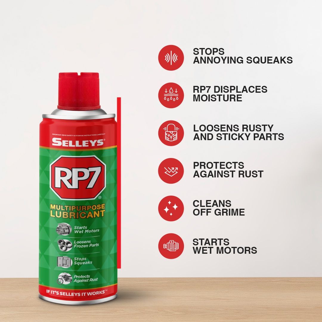 Selleys RP7 | Lubricant & Cleaner | Rust Remover |  Home cleaning