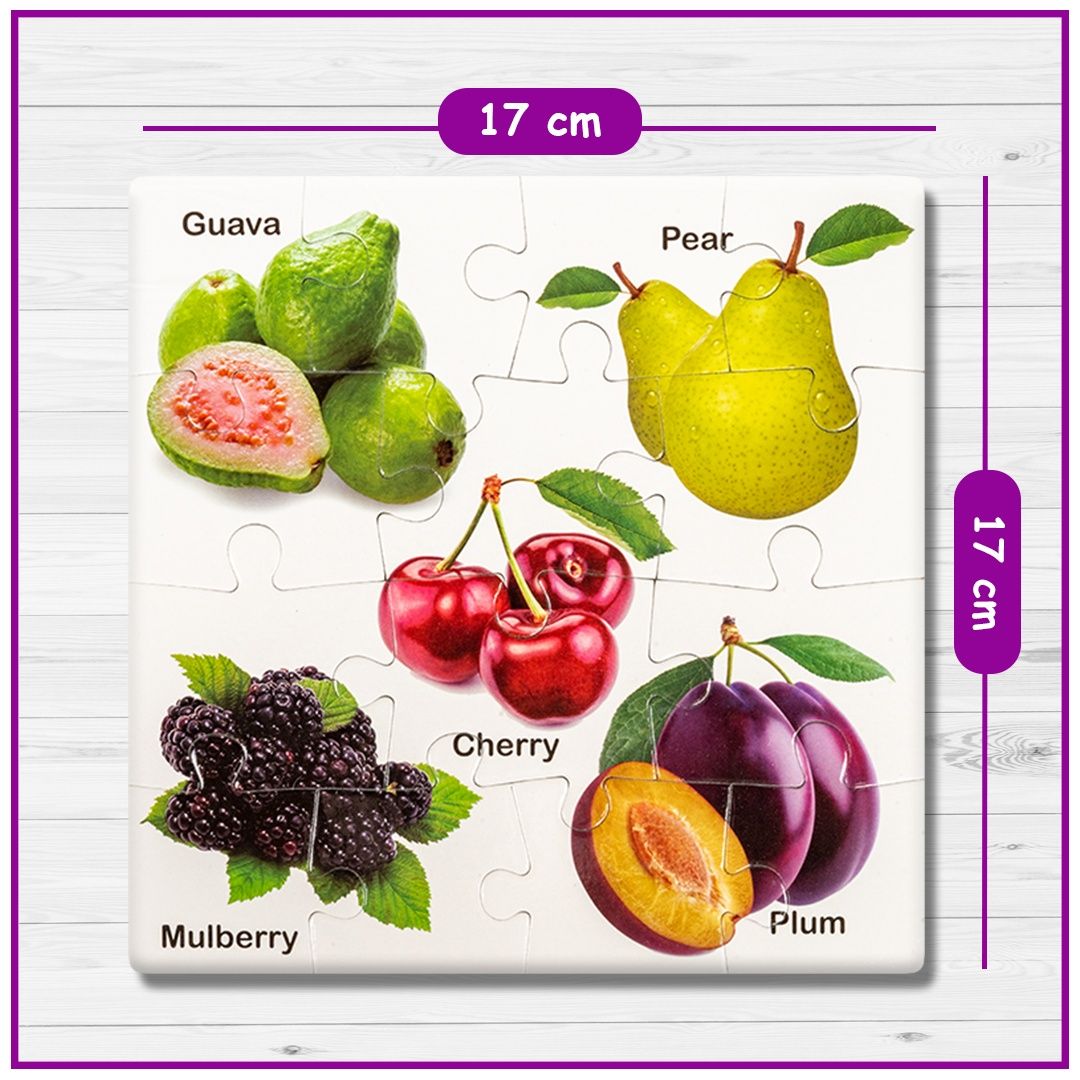 Ratna's Edu.Jigsaw Fruits