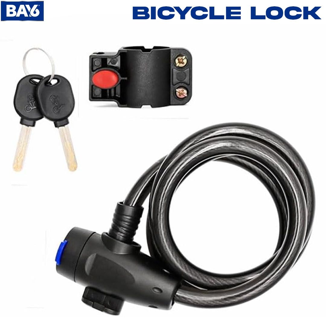 BAY6 Bicycle Lock With Keys