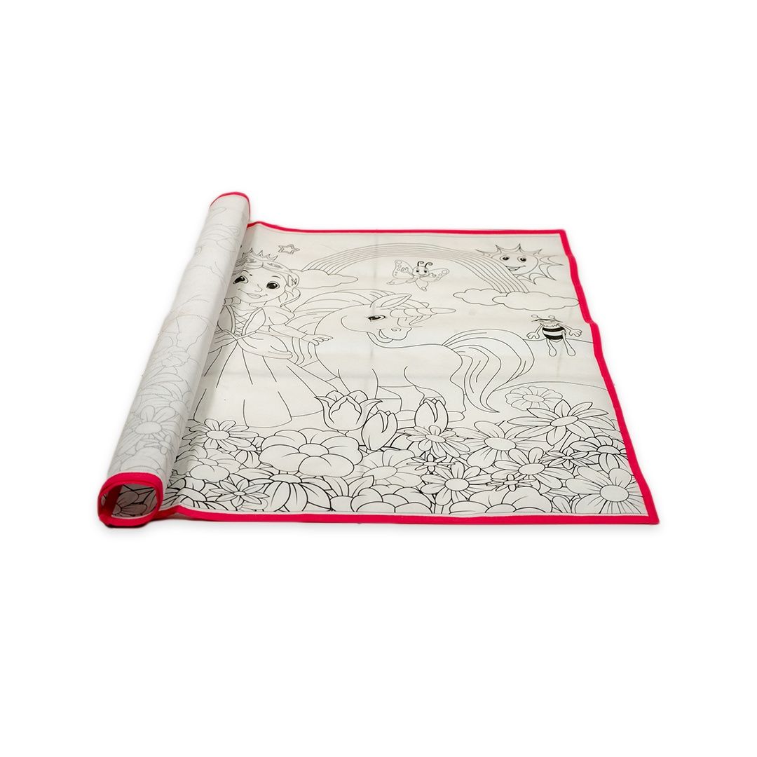 Ratna's My Colouring Mat Unicorn & Princess 2 in 1