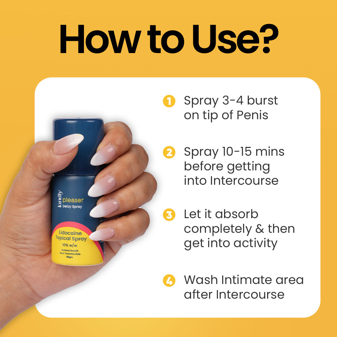 Kindly Health Pleaser Delay Spray