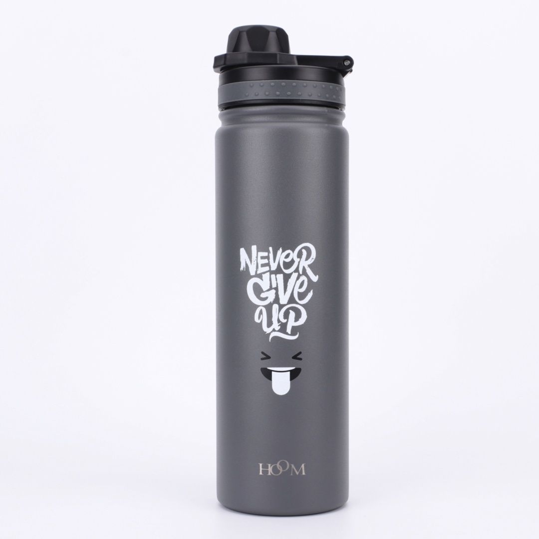 Hoom Vaccum Sipper Double-Wall Thermos Flask Water Bottle | 700 ml - Assorted
