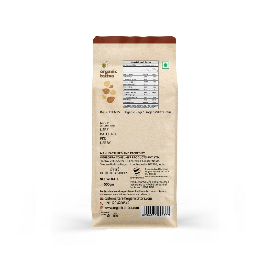 Organic Tattva Ragi Atta