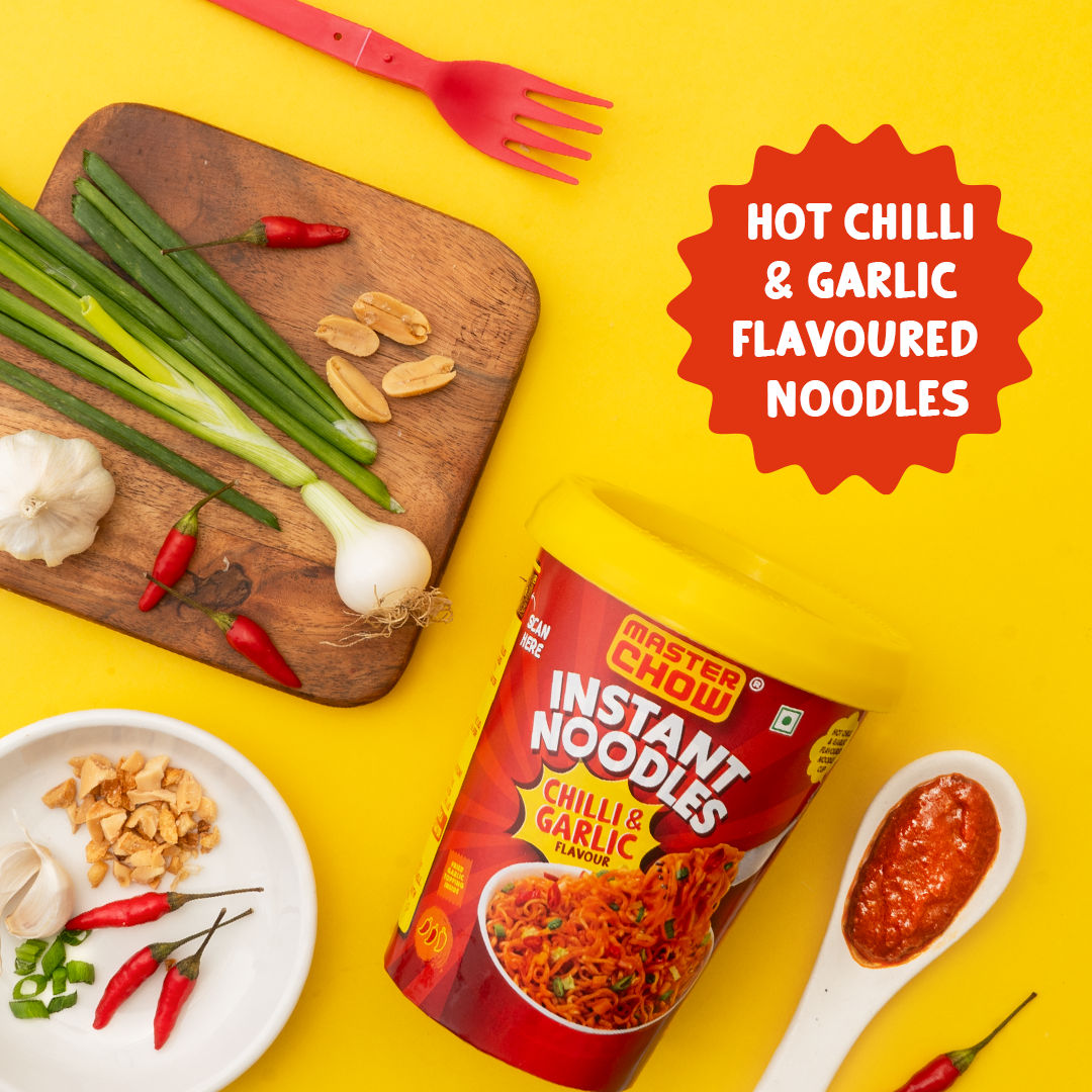 MasterChow Chilli Garlic Cup Noodles