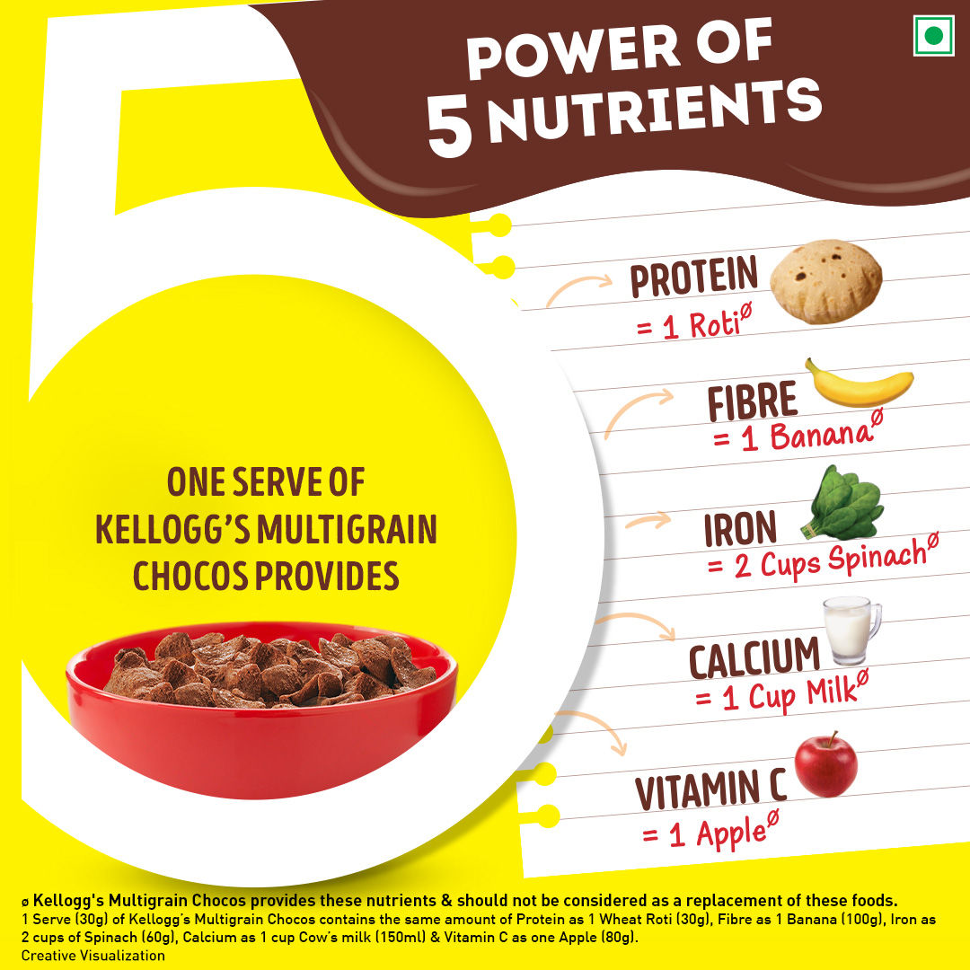 Kellogg's Multigrain Chocos | More Chocolatey | No-Maida