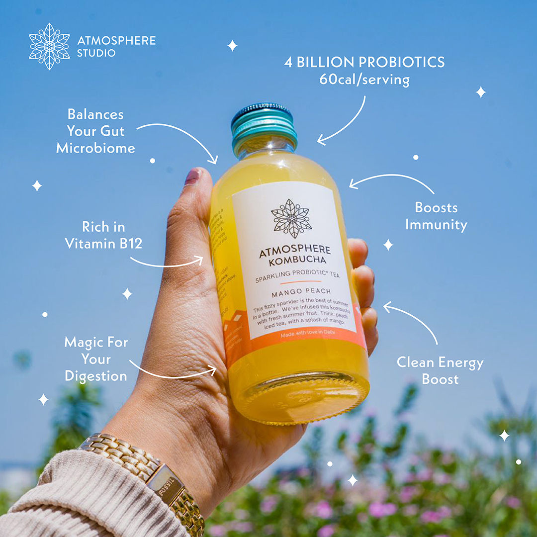ATMOSPHERE STUDIO Malta Orange Kombucha