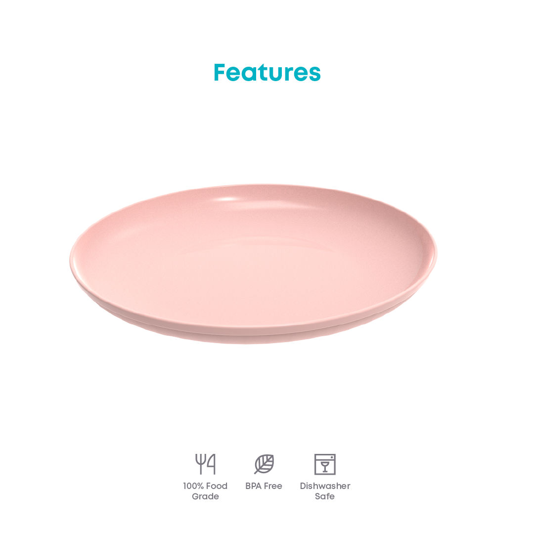 All Time Joy Plate Set Of 5, (Assorted Color)
