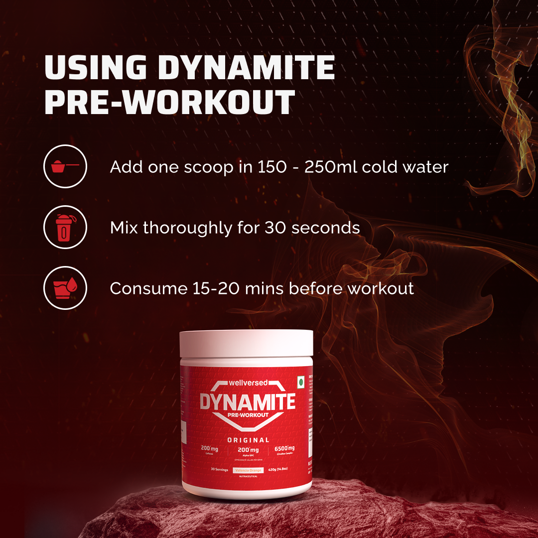 Dynamite Pre-Workout (15 Servings) Valencia Orange
