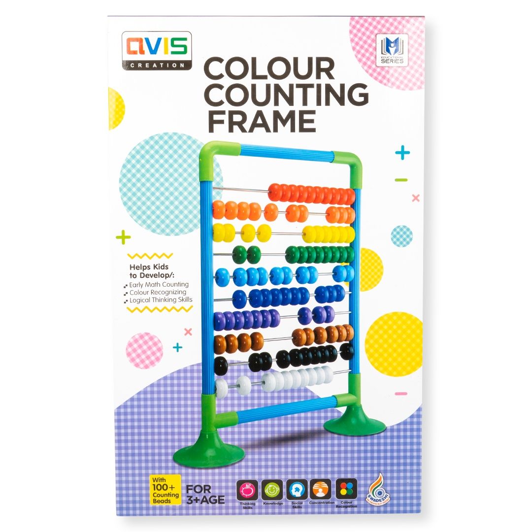 Ratna's Colour Counting Frame | Assorted