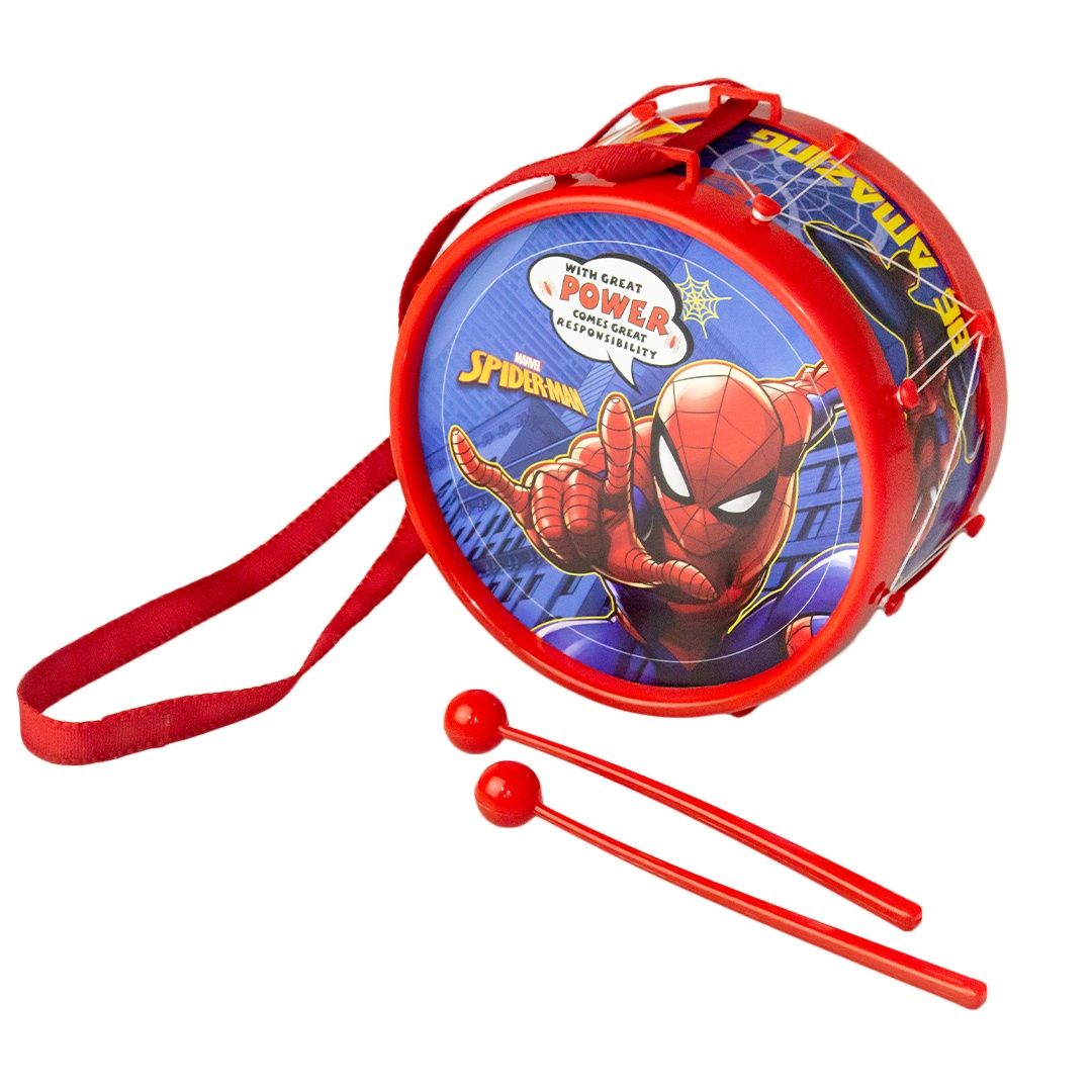 Ratna's Spider-Man Rhythm Musical Drum Jr. | Assorted