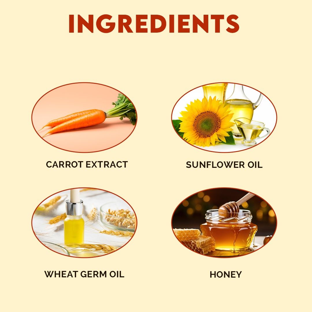 Jovees Herbal De-Tan Face Pack With Wheat Germ And Carrot | Revitalizes 100 g X 3 Combo