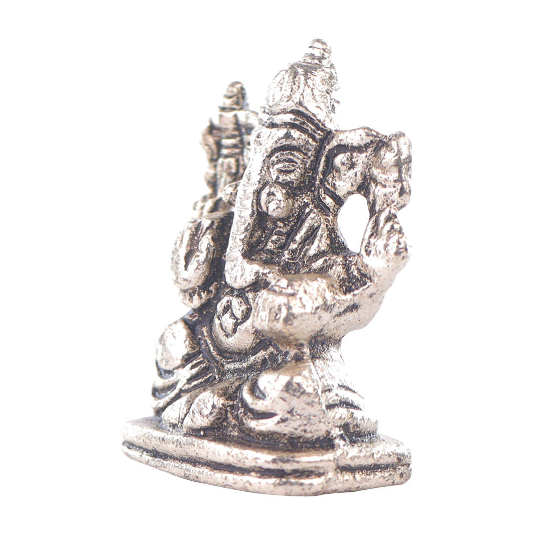 Devnidhii Ganesh Ji Idol in Gold Polish Small Size