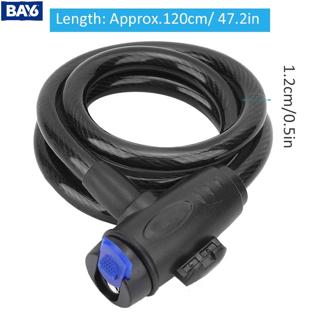 BAY6 Bicycle Lock With Keys
