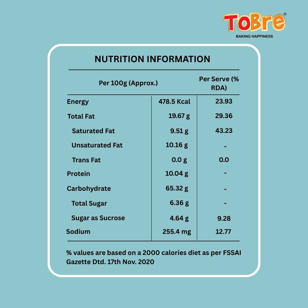 Tobre Soft and Crunchy Milk Rusk