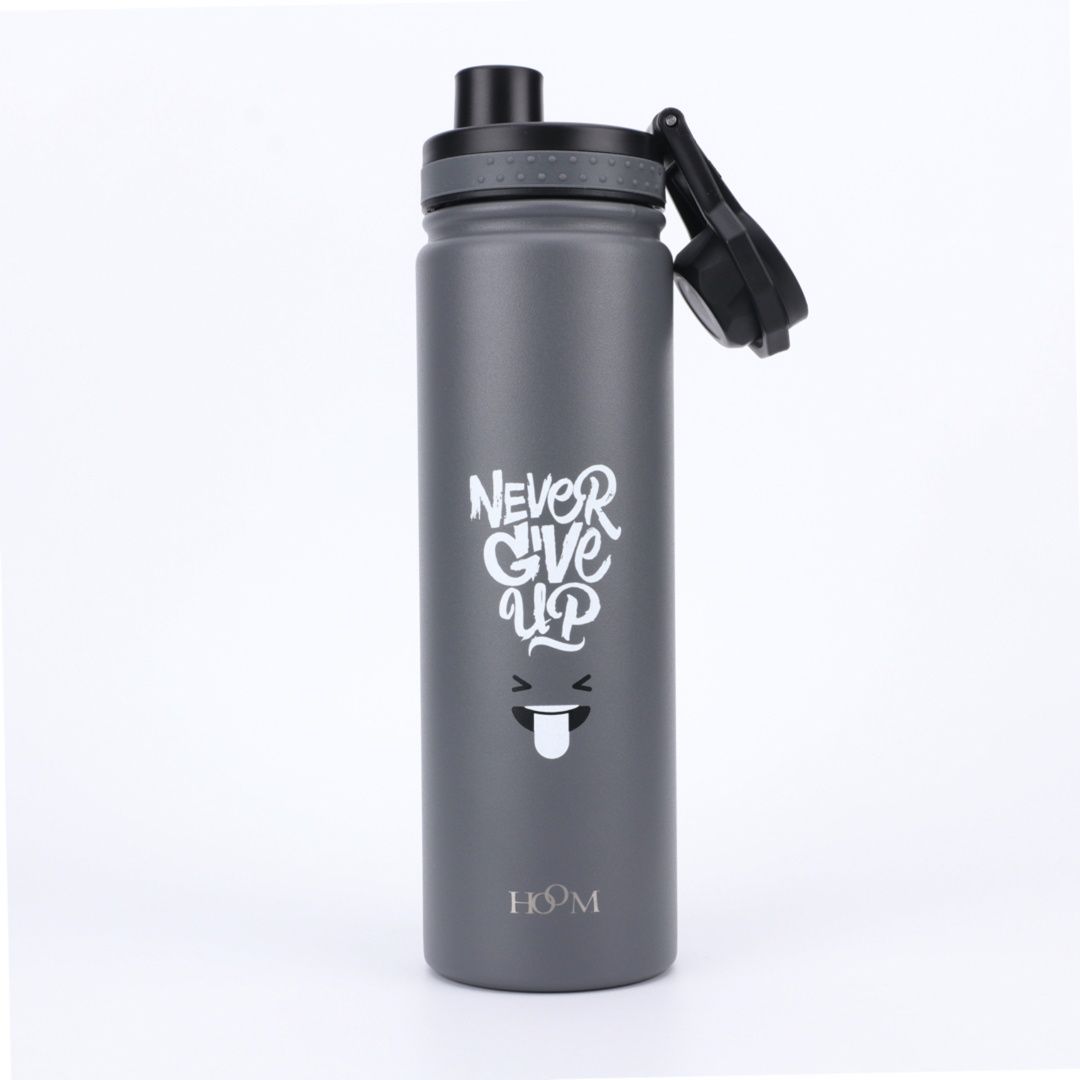 Hoom Vaccum Sipper Double-Wall Thermos Flask Water Bottle | 700 ml - Assorted