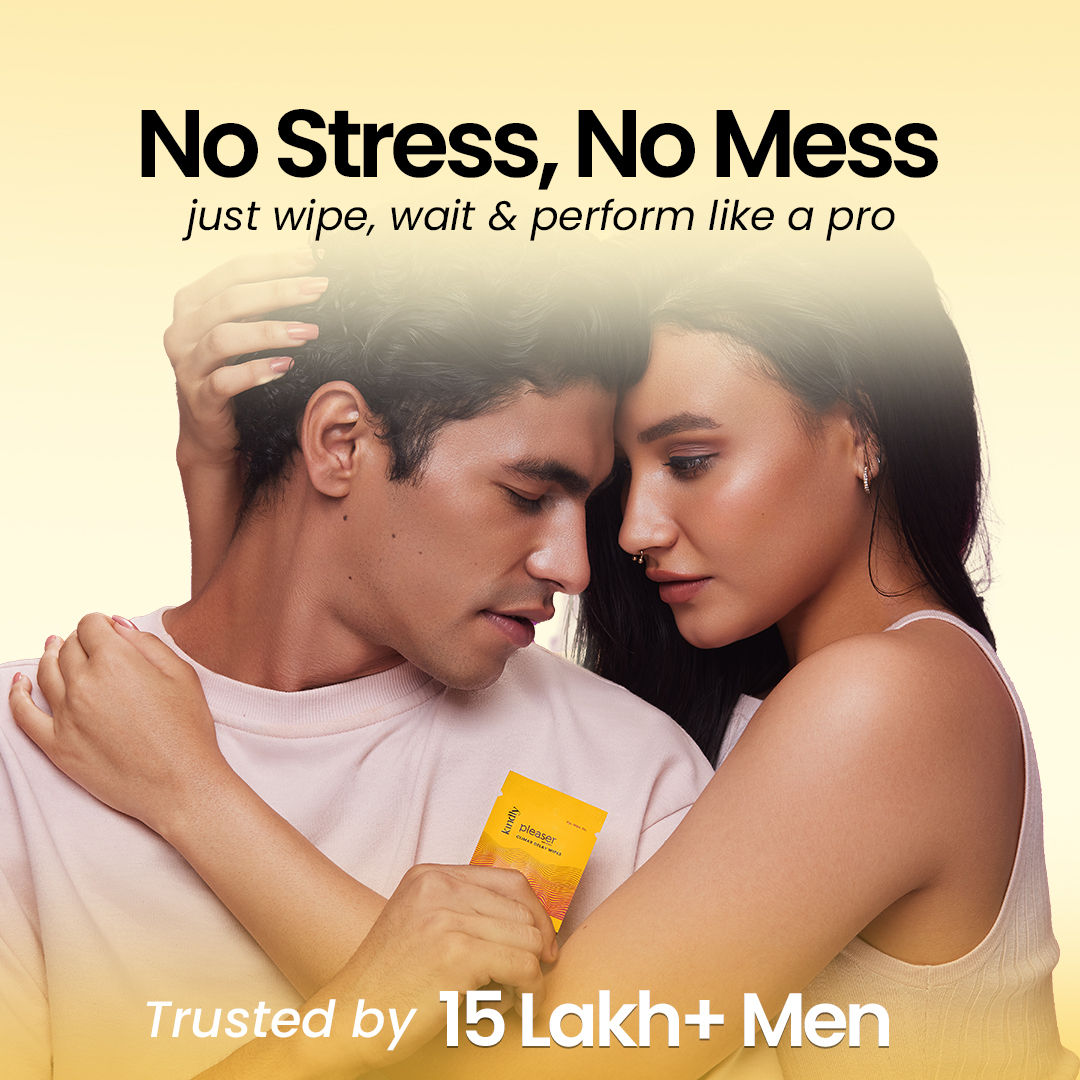 Kindly Health Pleaser Long-Last Wipes for Men Pack of 10