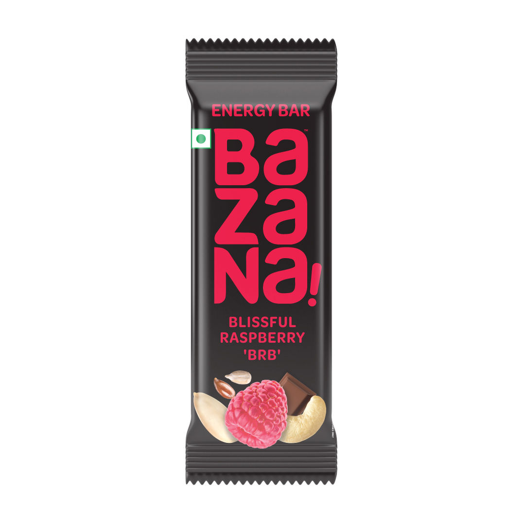 Bazana Blissful Raspberry Energy Bar