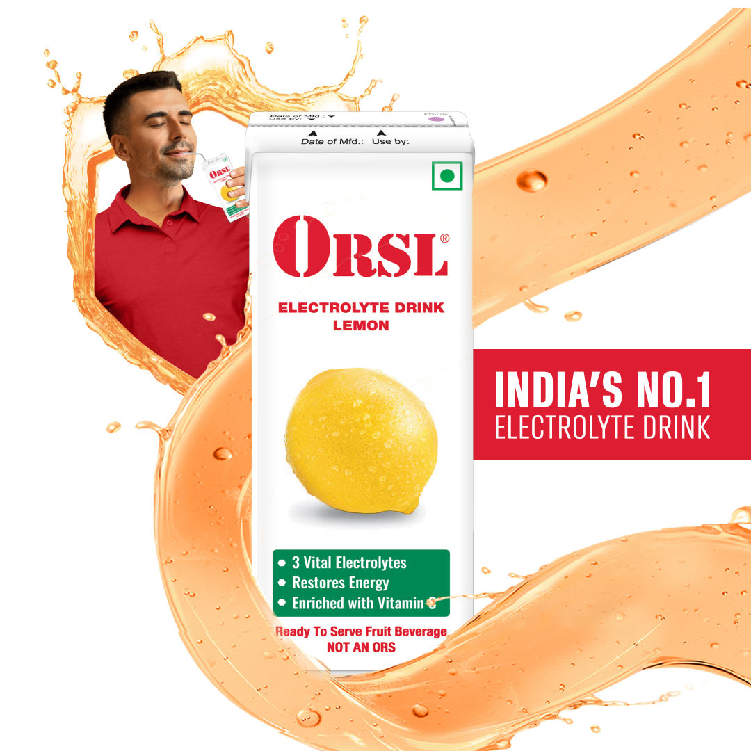 ORSL Lemon Drink with Electrolytes & Vitamin C