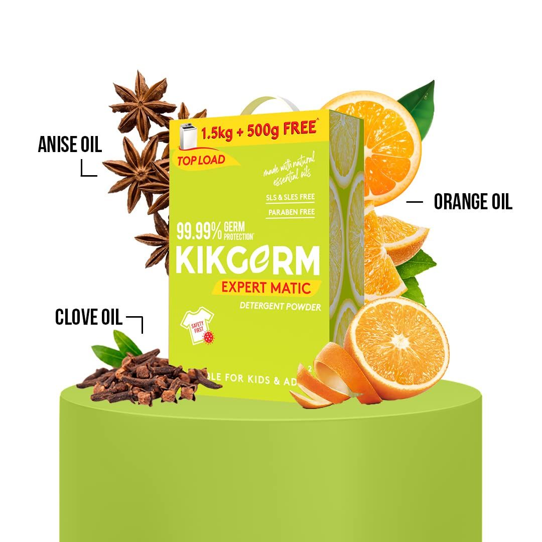 Kikgerm Expert Matic Top Load Detergent Powder