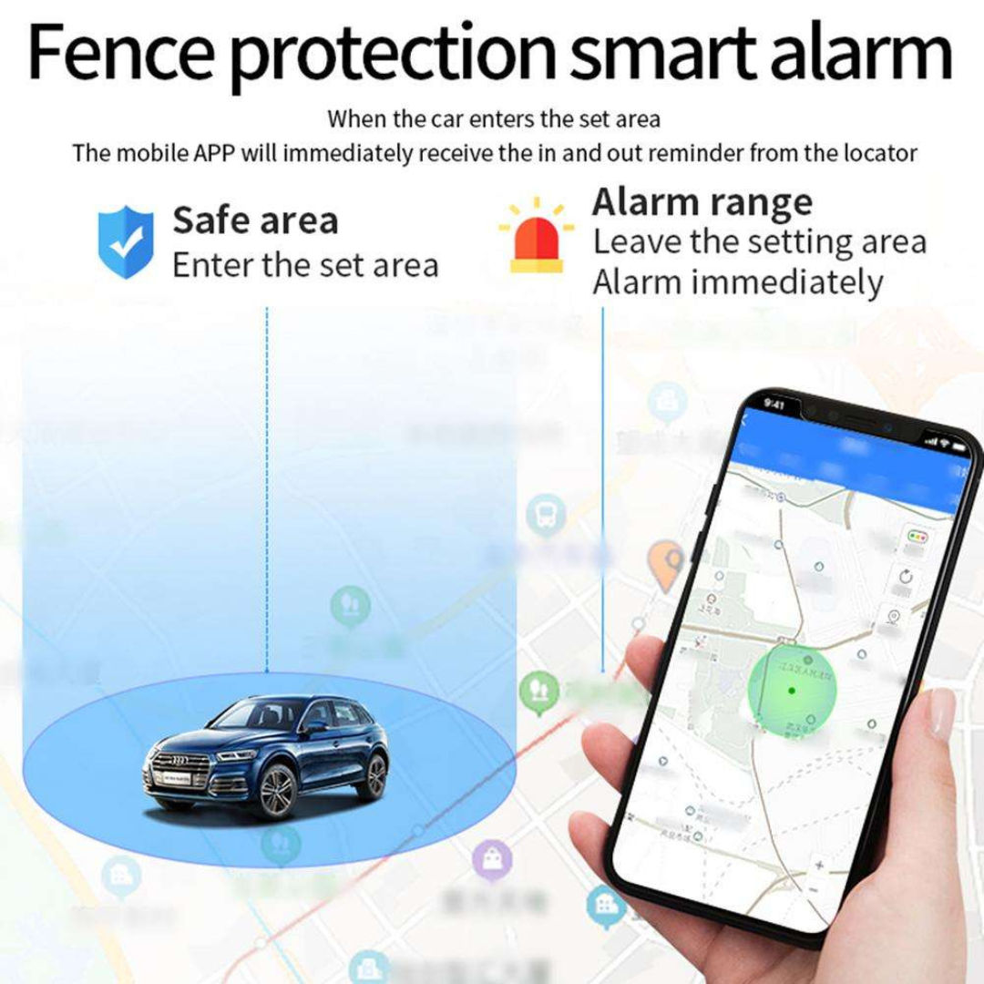 Ausha Gps Wireless Mini Magnet Tracker With Mobile App Connectivity