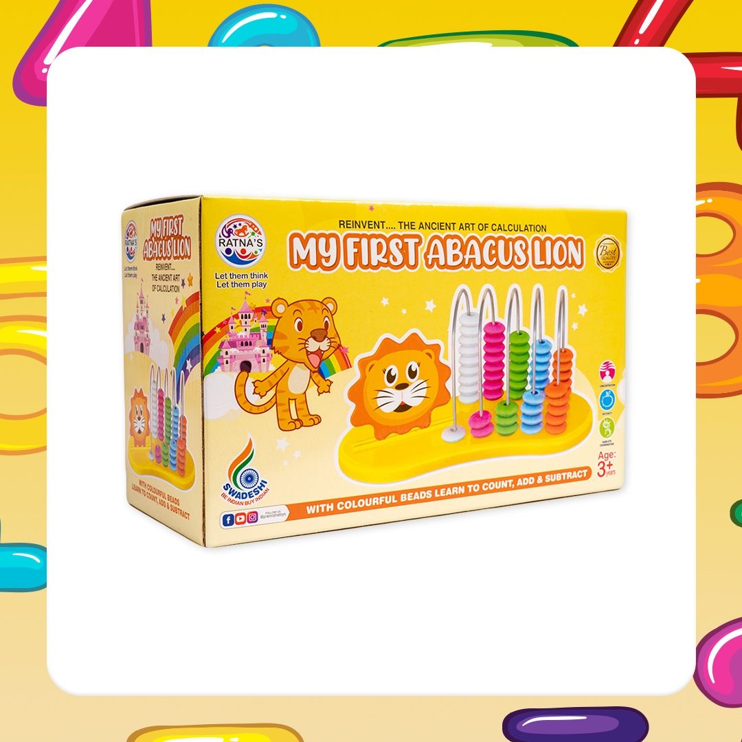 Ratna's My First Abacus Lion
