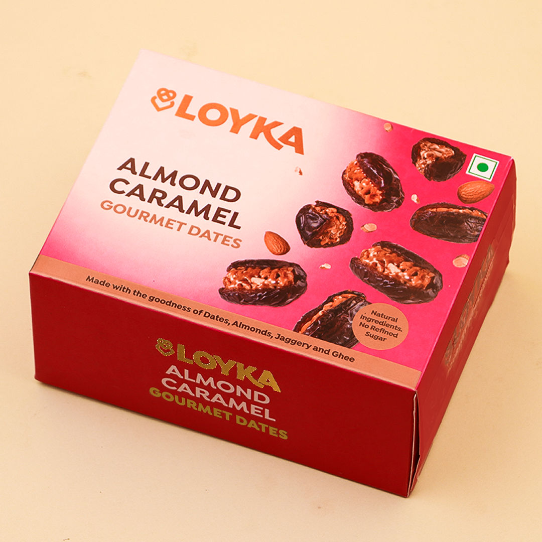 Loyka Almond Caramel Gourmet Dates Box