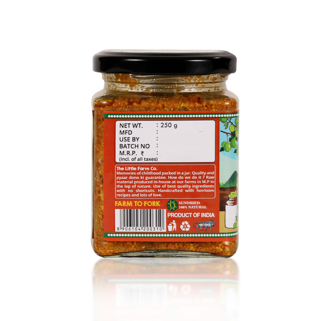The Little Farm Co. Amla Pickle | Achaar | No added preservatives