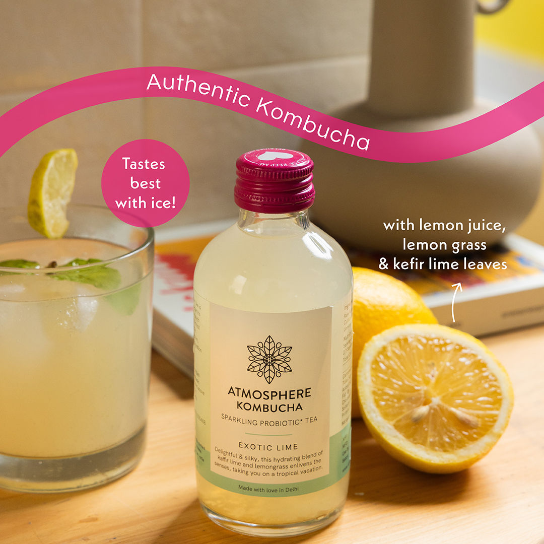ATMOSPHERE STUDIO Exotic Lime Kombucha