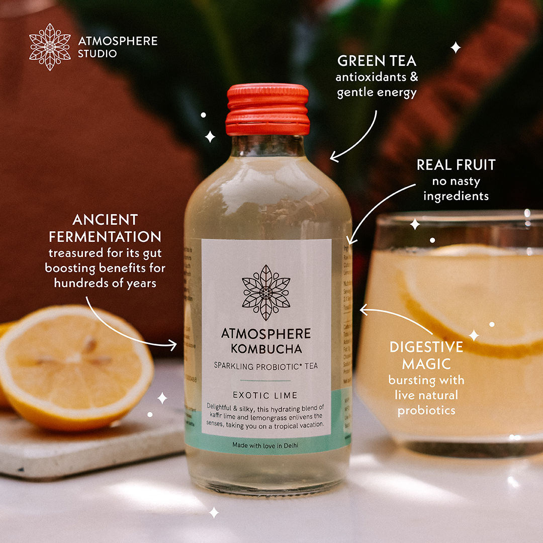 ATMOSPHERE STUDIO Exotic Lime Kombucha