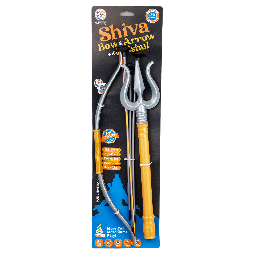 Ratna's Shiva Bow & Arrow With Trishul