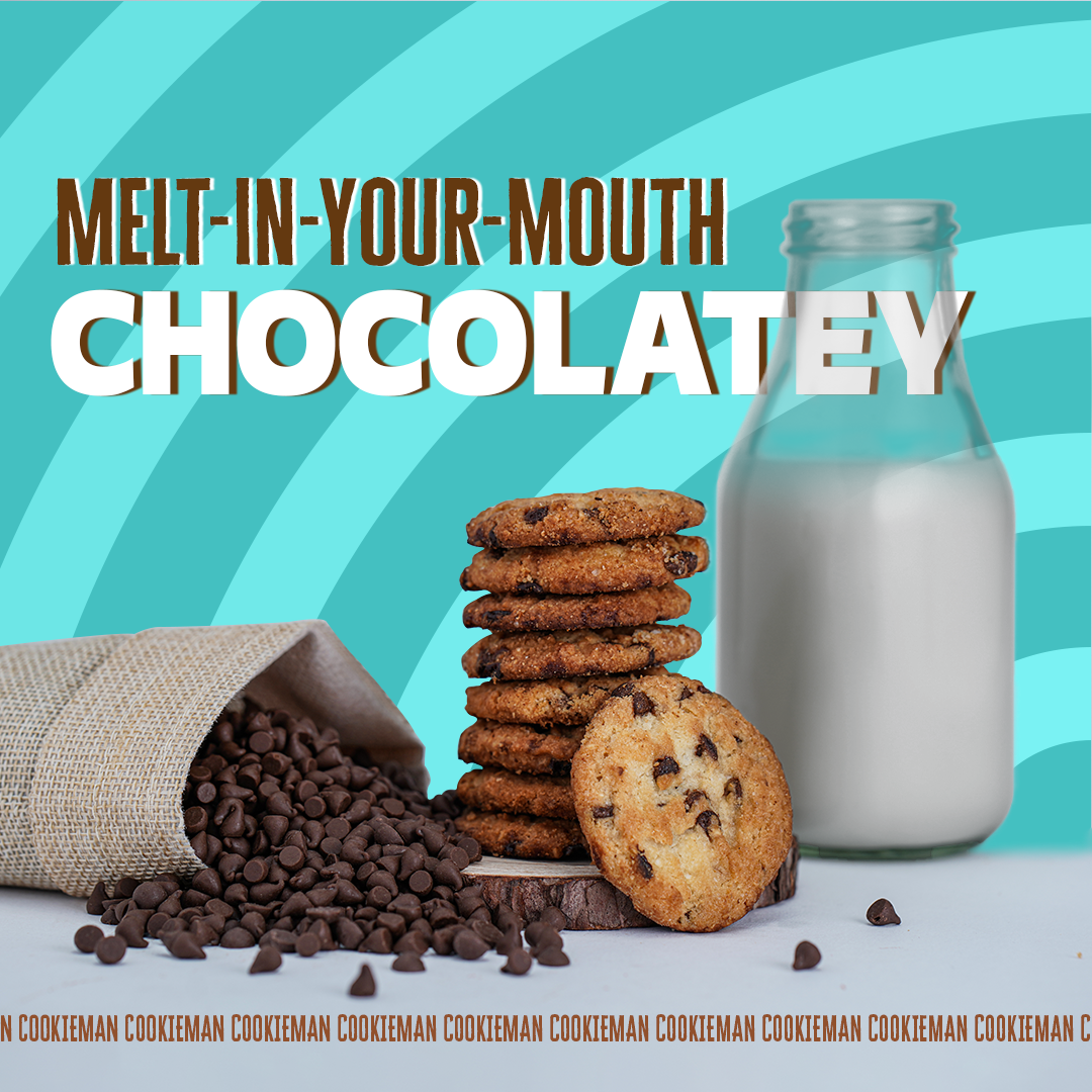 Cookie Man Choco Chip Chocolate Cookies Biscuits